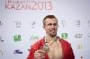 Павел Румянцев получил удостоверение 100-го чемпиона и национальный сувенир – тюбетейку